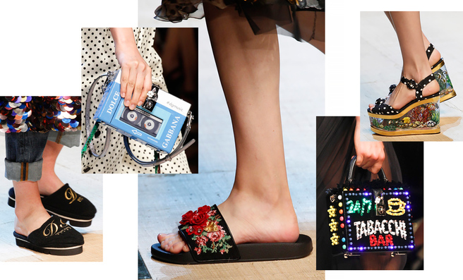 ��������� ������ � ����������� ����� �� ������ Dolce & Gabbana �����-���� 2017