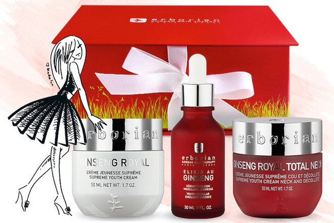 ������ � ��������� � ���������� ������� Erborian