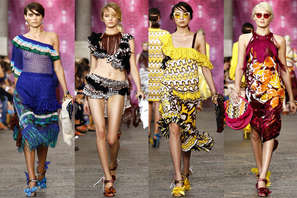 Женская коллекция одежды Missoni весна-лето 2012